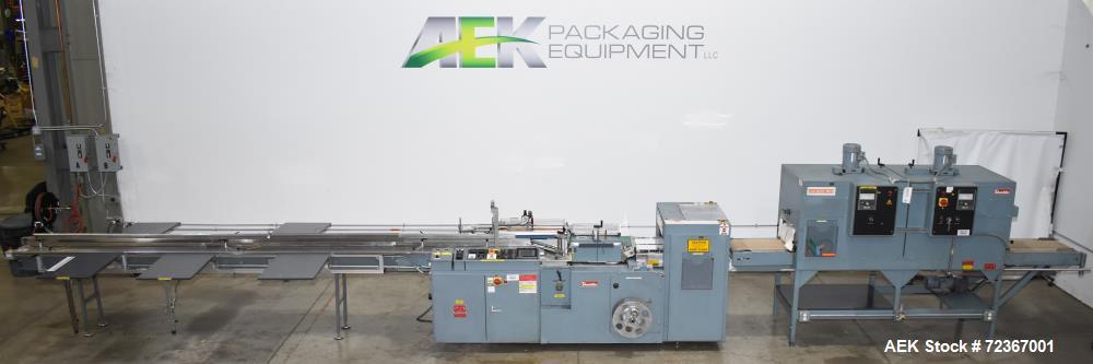 Shanklin HS1 Shrink Wrapper with Extended Infeed and Shanklin T72 Shrink Tunnel